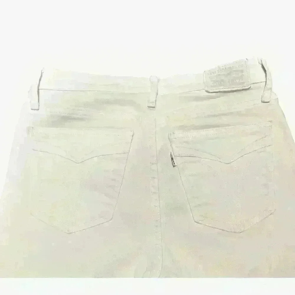 Levi's Jean, High-Rise Skinny White Sz 28. - Picture 3 of 3